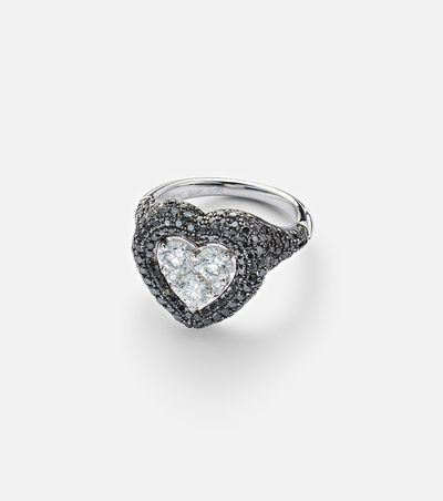 Kamyen Kamyen Manaal 18kt white gold ring with diamonds