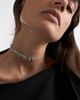 Kamyen Kamyen Marquise Solitaire 18kt white gold and enamel choker with diamonds - 2