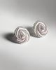Kamyen Kamyen Oceane 18kt white gold earrings with enamel and diamonds - 5