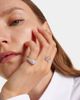Kamyen Kamyen Oval Eye 18kt white gold and enamel ring with diamonds - 2