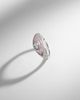 Kamyen Kamyen Oval Eye 18kt white gold and enamel ring with diamonds - 5