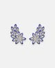 Kamyen Kamyen Petal 18kt white gold earrings with diamonds - 1