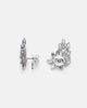 Kamyen Kamyen Petal 18kt white gold earrings with diamonds - 2