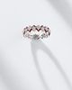 Kamyen Kamyen Puzzle 18kt white gold and enamel ring with diamonds - 5