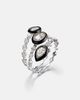 Kamyen Kamyen Saturn 18kt white gold ring with diamonds - 4