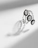 Kamyen Kamyen Saturn 18kt white gold ring with diamonds - 5