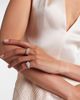 Kamyen Kamyen Striped Pear 18kt white gold and enamel pinky ring with diamonds - 3