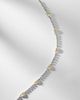 Kamyen Kamyen Twin Heart 18kt white gold and enamel choker with diamonds - 5