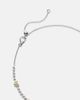 Kamyen Kamyen Twin Heart 18kt white gold and enamel choker with diamonds - 6