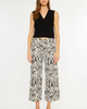 KanCan KanCan Alonso Mid Rise Printed Cropped Wide Leg Jeans - 1