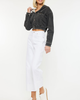 KanCan KanCan Andie Cropped Hooded Denim Jacket - 3