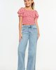KanCan KanCan Aurora High Rise Kids Wide Leg Jeans - 1