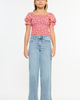 KanCan KanCan Aurora High Rise Kids Wide Leg Jeans - 4