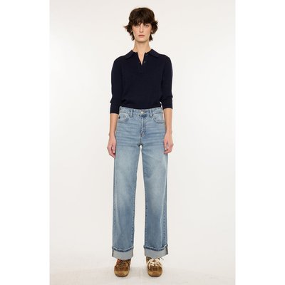 KanCan KanCan Bellen Essentials High Rise Wide Jeans