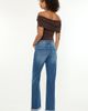 KanCan KanCan Bianca Essentials Mid Rise True Straight Jeans - 2