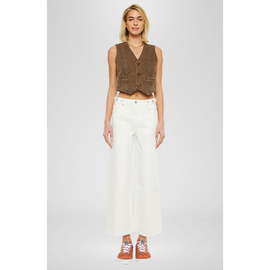 KanCan KanCan Calla Ultra High Rise Cropped Wide Leg Jeans