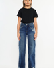 KanCan KanCan Dania High Rise Wide Leg Kids Jeans - 1