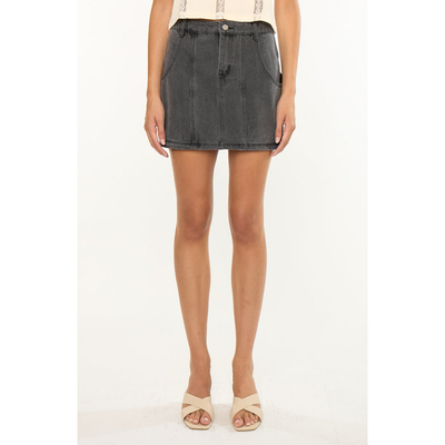KanCan KanCan Elaine Mid Rise Mini Skirt