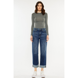 KanCan KanCan Finley Essentials High Rise Straight Leg Jeans