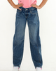 KanCan KanCan Harper Low Slung Horseshoe Jeans - 1