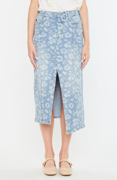 KanCan KanCan Hibiscus High Rise Midi Skirt
