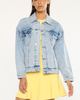 KanCan KanCan Illanie Oversized Denim Jacket - 5