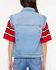 KanCan KanCan Joey Oversized 80's Vest - 2
