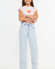 KanCan KanCan Kassie Kids High Rise Crop Wide Leg Jeans - 5
