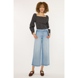 KanCan KanCan Lorinne High Rise Crop Wide Leg Jeans