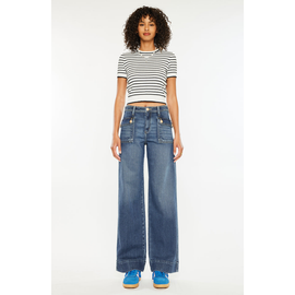 KanCan KanCan Luka High Rise Wide Leg Jeans