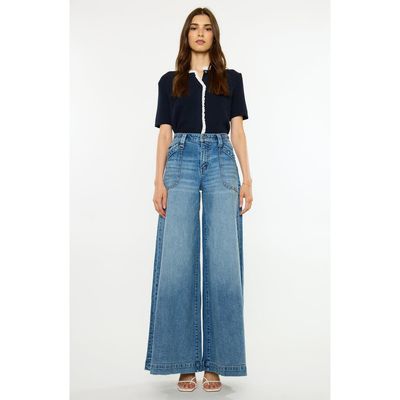 KanCan KanCan Madelyn High Rise Endless Wide Flare Jeans