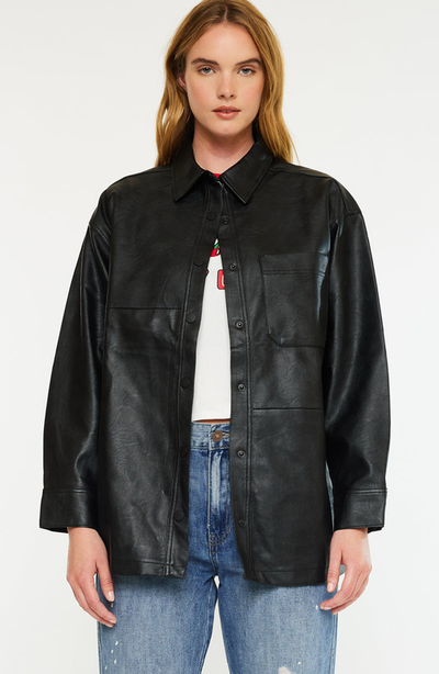 KanCan KanCan Margo Faux Leather Jacket