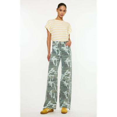 KanCan KanCan Melinda High Rise Ruched Parachute Jeans