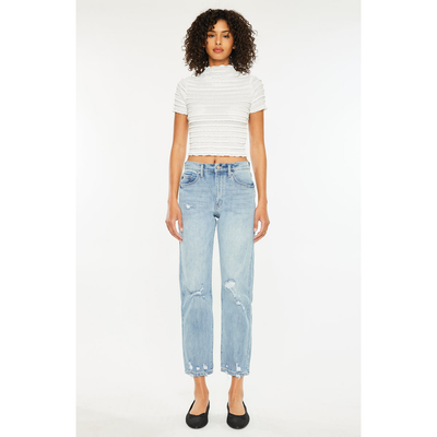 KanCan KanCan Missy High Rise Slim Straight Leg Jeans