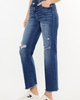 KanCan KanCan Mollie High Rise 90's Criss Cross Jeans - 3