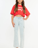 KanCan KanCan Normani High Rise Cargo Flare Jeans - 5
