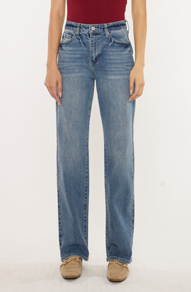 KanCan KanCan Ophelia High Rise True Straight Leg Jeans