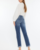 KanCan KanCan Pamela Essentials Mid Rise Slim Straight Jeans - 5