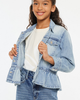 KanCan KanCan Penny Peplum Denim Jacket - 1