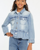 KanCan KanCan Penny Peplum Denim Jacket - 5