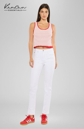 KanCan KanCan Piper Essentials High Rise Slim Straight Leg Jeans