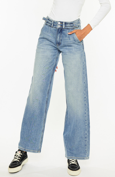 KanCan KanCan Promise High Rise Wide Leg Jeans