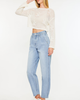 KanCan KanCan Rea Ultra High Rise Wide Tapered Fit Jeans - 5