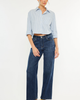 KanCan KanCan Samia Essentials High Rise Wide Leg Jeans - 4