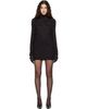 Kanika Agarwal Kanika Agarwal SSENSE Exclusive Black Embroidered Minidress - 1