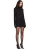 Kanika Agarwal Kanika Agarwal SSENSE Exclusive Black Embroidered Minidress - 2
