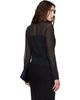 Kanika Agarwal Kanika Agarwal SSENSE Exclusive Black Muslin Button Down Blouse - 3