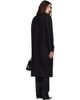 Kanika Agarwal Kanika Agarwal SSENSE Exclusive Black Oversized Tailored Coat - 3