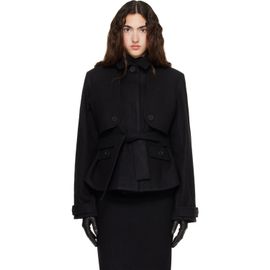 Kanika Agarwal Kanika Agarwal SSENSE Exclusive Black Short Tailored Jacket
