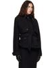 Kanika Agarwal Kanika Agarwal SSENSE Exclusive Black Short Tailored Jacket - 2